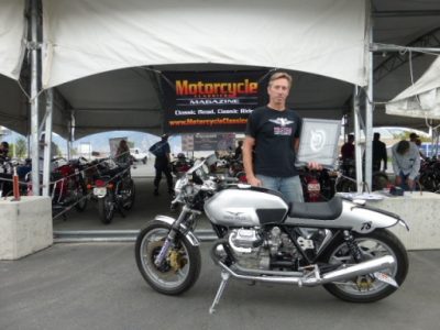 Moto Guzzis shine at 8th Annual Bonneville Vintage GP Image
